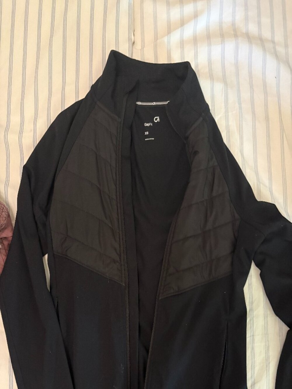 Gap Fit Black Athletic Jacket